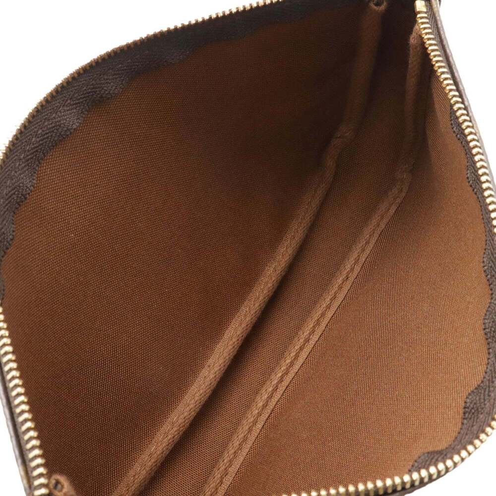LOUIS VUITTON Brown Monogram Pochette Mini Bag - Picture 8 of 9